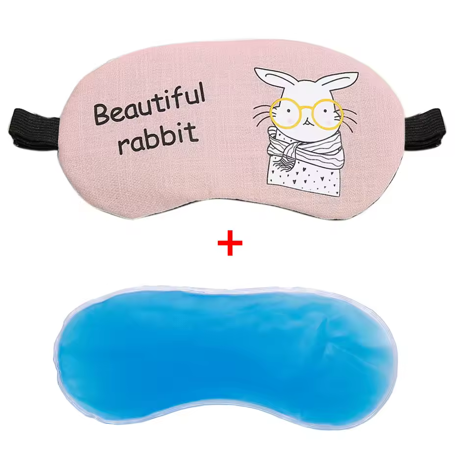 1Pc Eye Mask Dedicated Ice Pack Eye Shade Cooler Bag Sleeping Mask Cover Patch