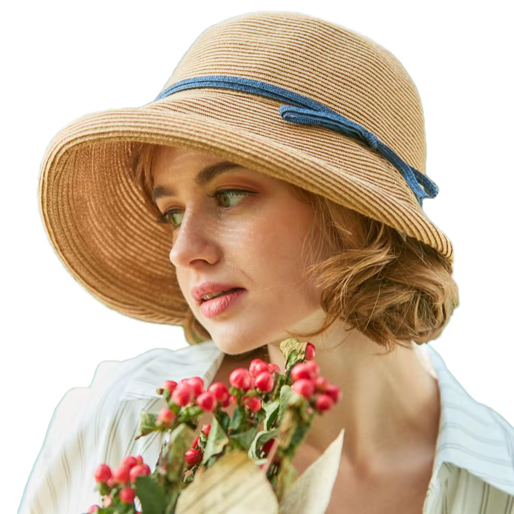 Chin Strap Foldable Accessories Bucket Hat Fedoras For Beach
