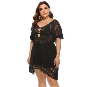 Hollow out Crochet Suit Swim Wear Cover Up