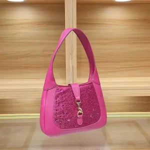 Glitter Shiny Diamonds Fashion Satin Clutch
