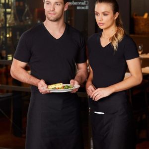 Custom branded aprons – short