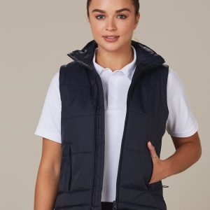Ladies’ padded custom print Vest